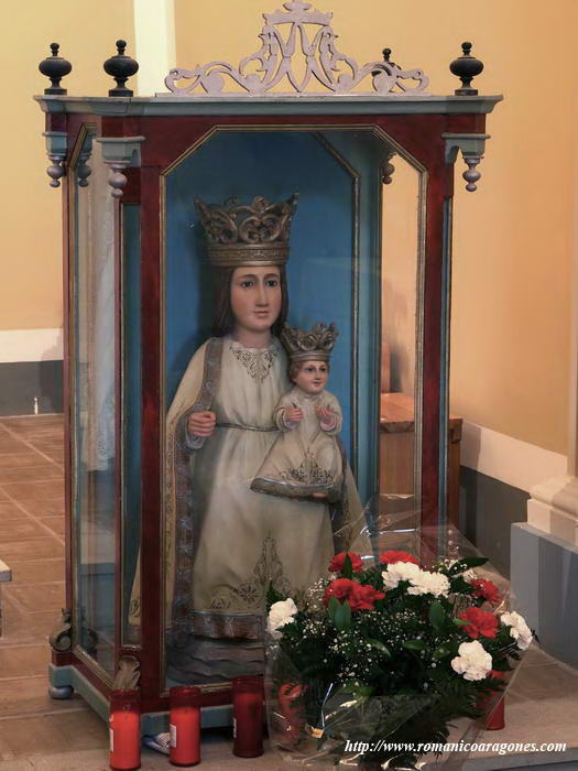 RPLICA MODERNA DE LA VIRGEN DE ORDS